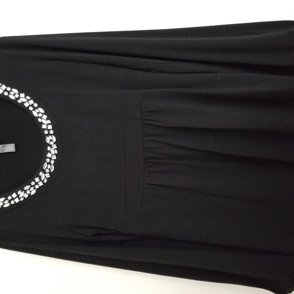 2for$25 APT 9 Rhinestone Embellished Black Blouse - Picture 8 of 8